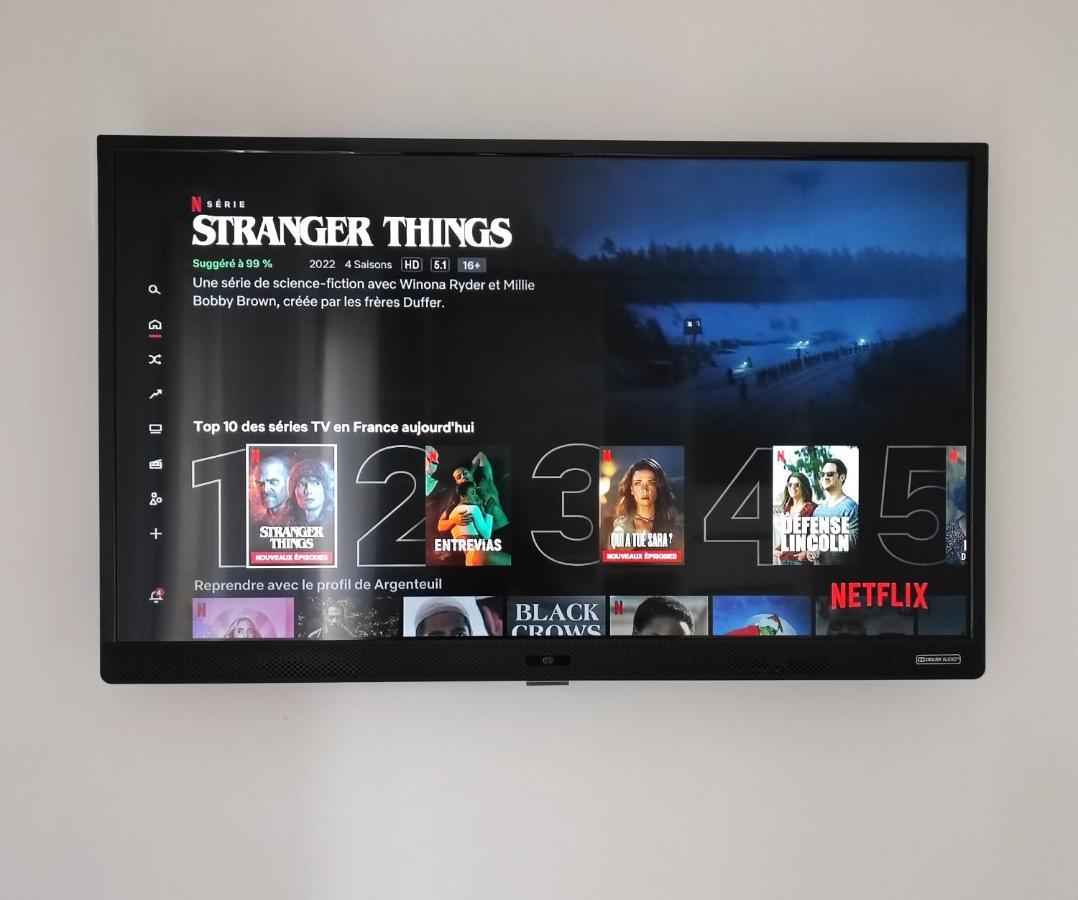 Chic Et Moderne+Wifi+Netflix Argenteuil Exterior photo